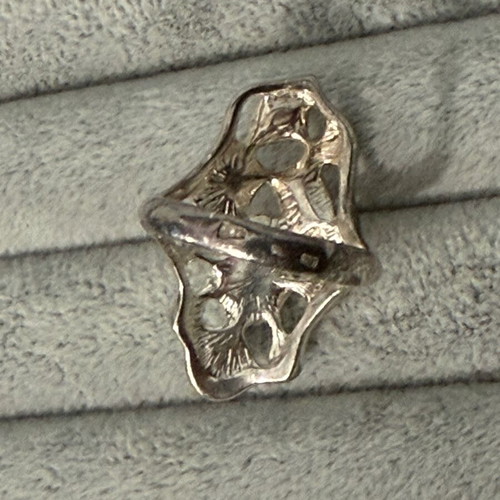 Silver ring with Swarovski crystals Jenavi new, multicolor
