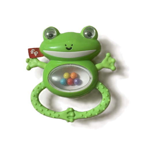 Fisher Price Frog Rattle used