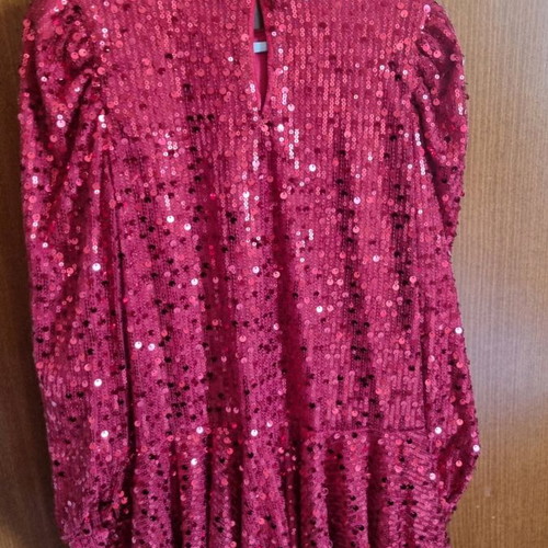 Abel & Lula Red Sequin Dress New, Size 122 cm, 7 Years