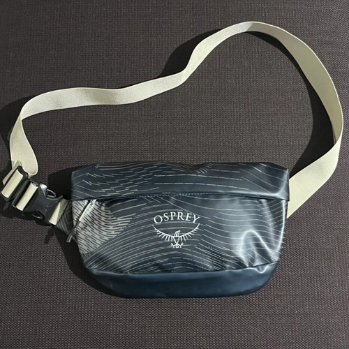 Osprey Transporter Waist Bag Camo Lines Unisex new, dark blue