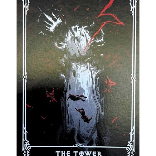Diablo IV Pre-Order Tarot Card like new, collectible gaming memorabilia