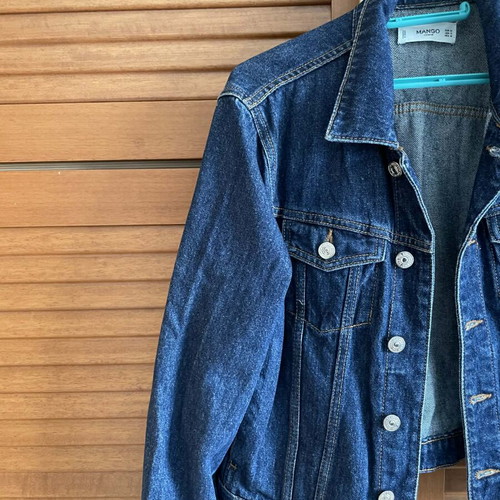 MANGO Denim Jacket classic blue denim jacket Medium like new