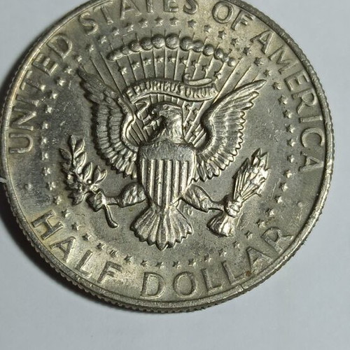 America Half Dollar 1981 used, copper nickel 11.34g 30.61mm
