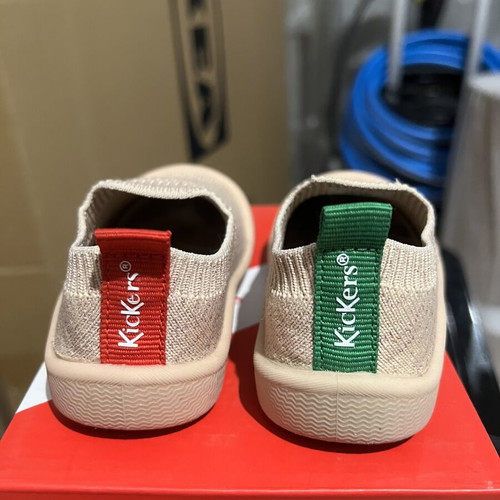 Kickers shoes for girls no20 like new, rose gold soft