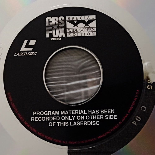 Patton LaserDisc like new
