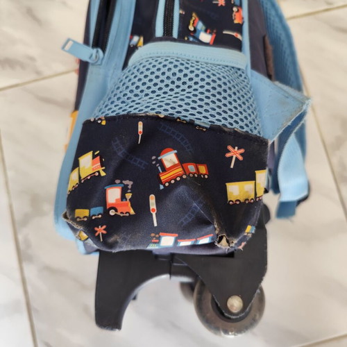 Must kindergarten backpack with train design