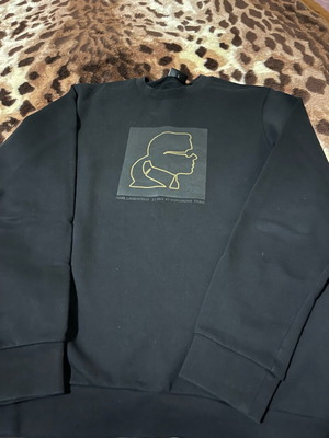 Karl Lagerfeld Men's Sweatshirt Almost New Black L XL
