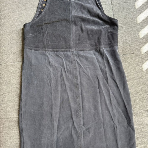 Gas suede dress like new, size L, blue