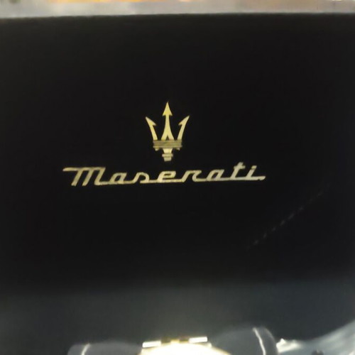Maserati wristwatch, brand new, black