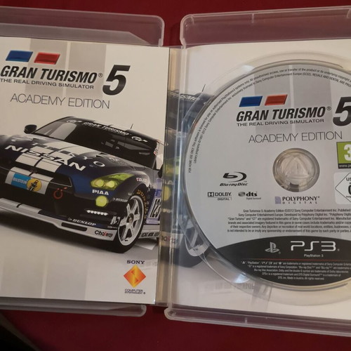 Gran Turismo 5 Academy Edition PS3 like new