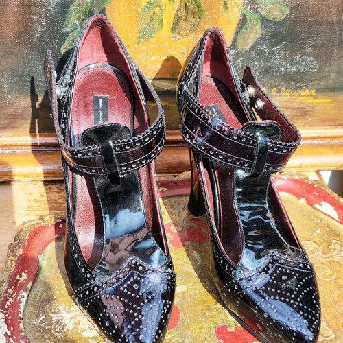 Marc Jacobs high heel shoes like new, size 38, black
