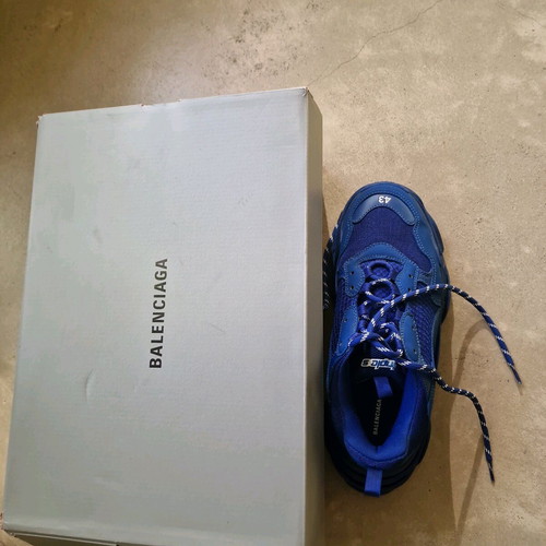 Balenciaga shoes size 43 blue like new