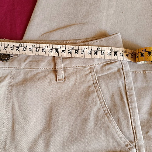 Beige pants like new, size L/40/12
