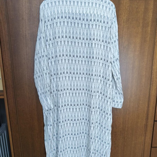 Mango women's long shirt new, size small, white