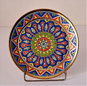 Keramikos Διακοσμητικό Πιάτο Τοίχου Ø18cm Hand Painted Greece #01526
