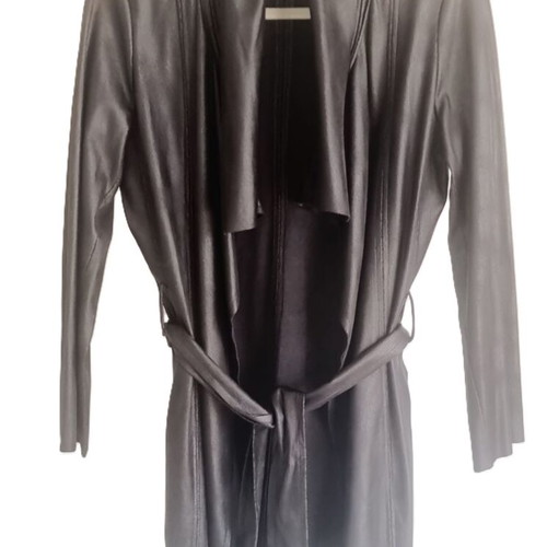 Jus d' Orange Paris women's black suede jacket used