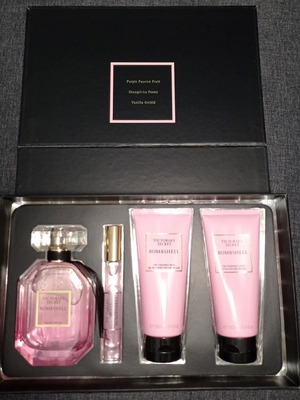 Victoria's Secret Bombshell 4-Piece Perfume Gift Set new