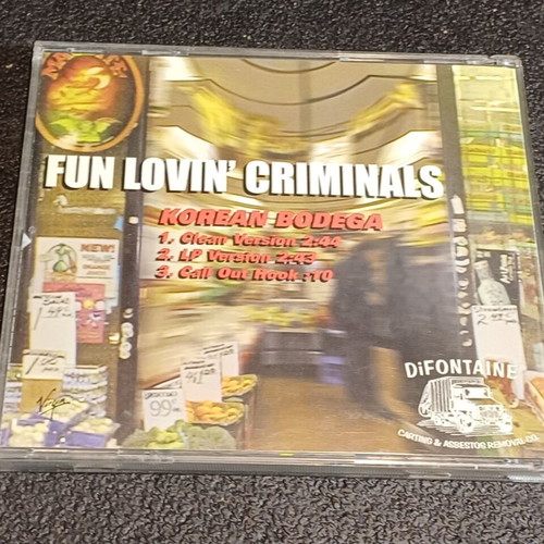Fun Lovin' Criminals Korean Bodega CD used, alternative rock, rap