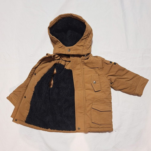 Orchestra toddler jacket 2 years old like new, mustard color, hooded
