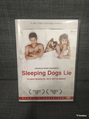 Sleeping Dogs Lie DVD used, comedy romantic, subtitles, large case