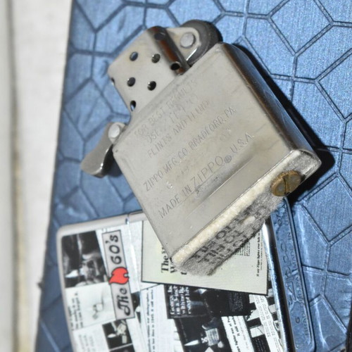 Zippo lighter “The 60’s” used, retro design 2007