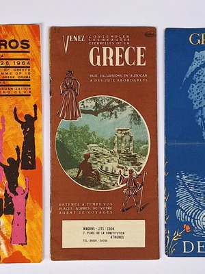 Archaeological Site Programs 1964 like new, vintage
