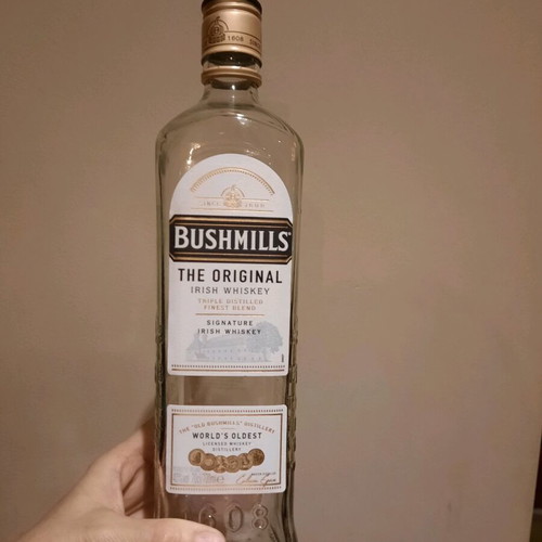 Bushmills bottle empty in excellent condition