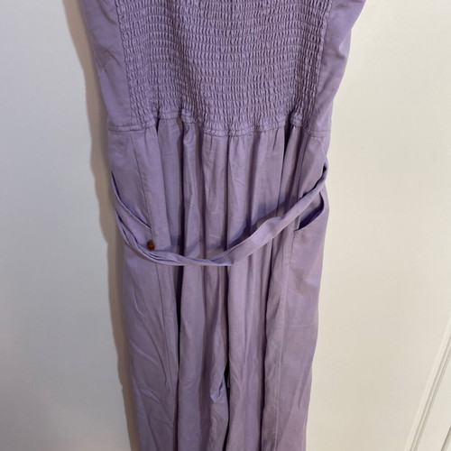 Funky Buddha purple one-piece jumpsuit like new, size M