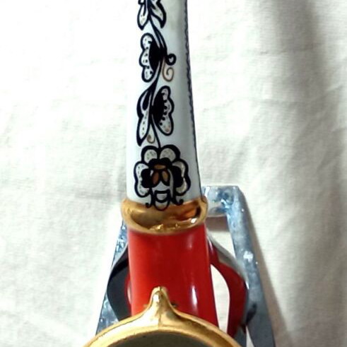 Ceramic souvenir pipe used from Kiev Ukraine