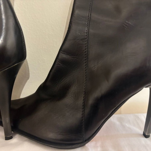 Simon Bay Women's Leather Boots Black Size 41 New