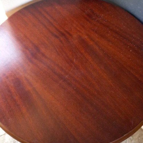 Vintage round coffee table used