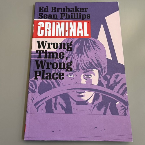 Criminal TPBs like new, pack of 7 volumes by Ed Brubaker and Sean Phillips