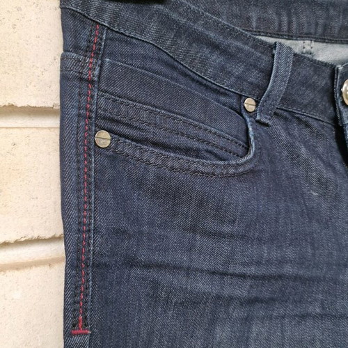 Gucci Vintage Jeans Size 27 Refurbished Dark Blue Cotton