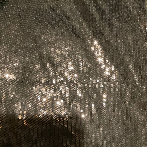 Black one-shoulder sequin evening dress size M like new