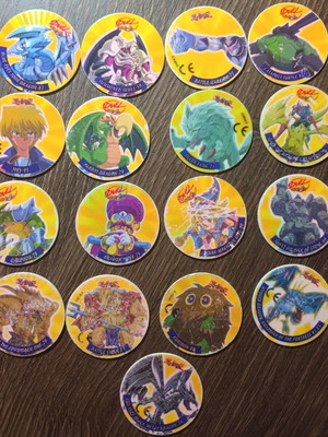 Yu-Gi-Oh tazos