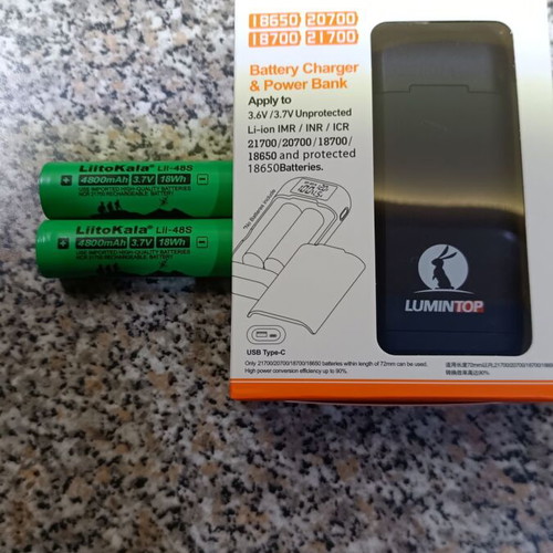 Lumintop PD2 power bank new with 21700 4800mAh batteries