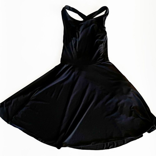 No Stress dress with open back, like new, black, size S