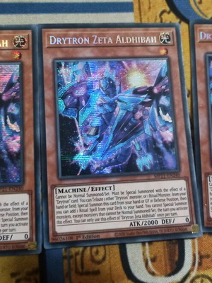 Drytron Zeta Aldhiban Set σαν καινούργιο, κάρτες Yu-Gi-Oh!
