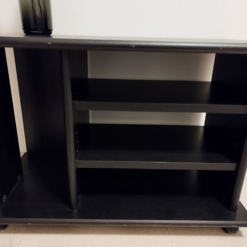 Solid wood TV stand like new