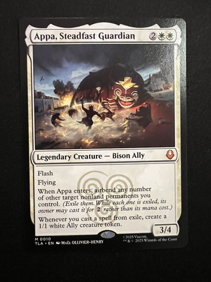 Appa Steadfast Guardian Magic The Gathering κάρτα καινούργιο