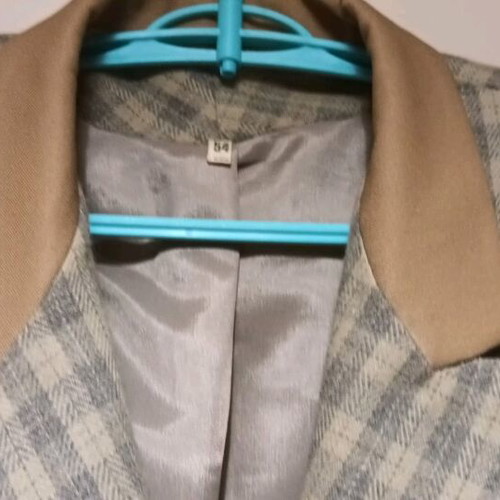 Autumn checked jacket L like new