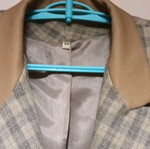 Autumn checked jacket L like new