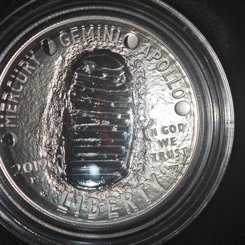 USA Silver Dollar 2019 Apollo 11 50th Anniversary Commemorative Coin