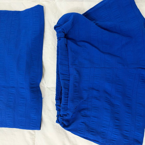 Shein beach set like new, blue