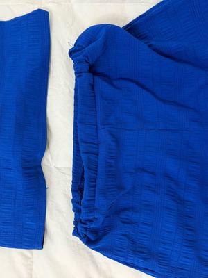 Shein beach set like new, blue