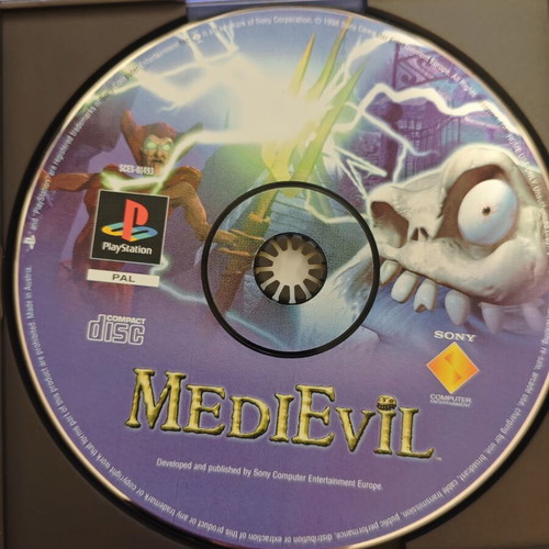 Medievil PlayStation 1 PAL γερμανική έκδοση