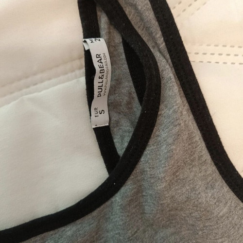 Pull & Bear grey bodysuit like new, size S