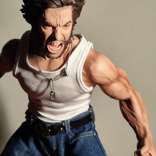 Syco Collectibles Wolverine Logan Statue 1/6 like new, limited edition