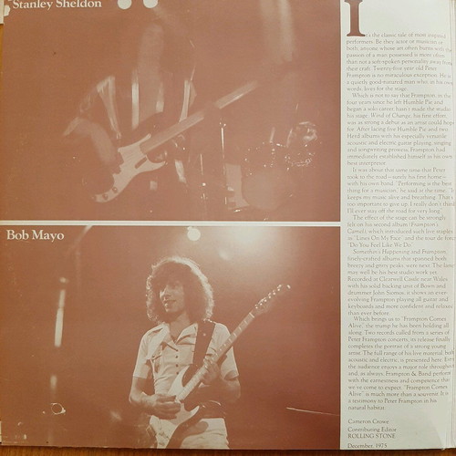 Peter Frampton Frampton Comes Alive double vinyl like new