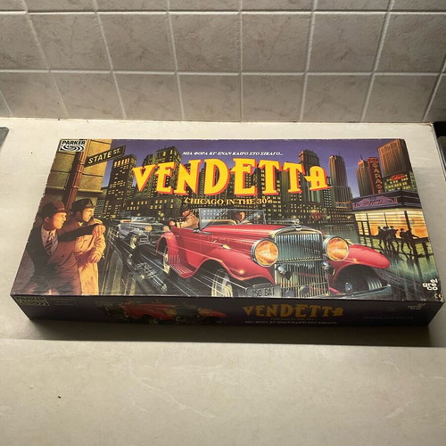 Vendeta El Greco board game used